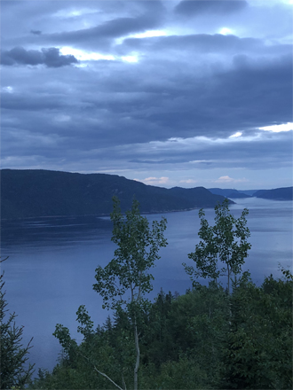 Evening Fjord by Nancy Windheart